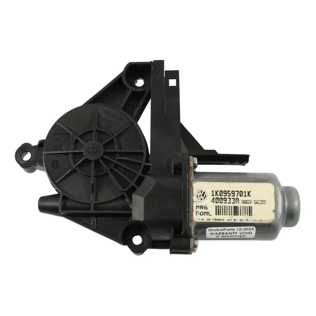 Volkswagen Golf Mk5 1K Motor Elevalunas Delantero Derecho - SKU 1K0959701K-1 - Número de pieza 1K0959701K