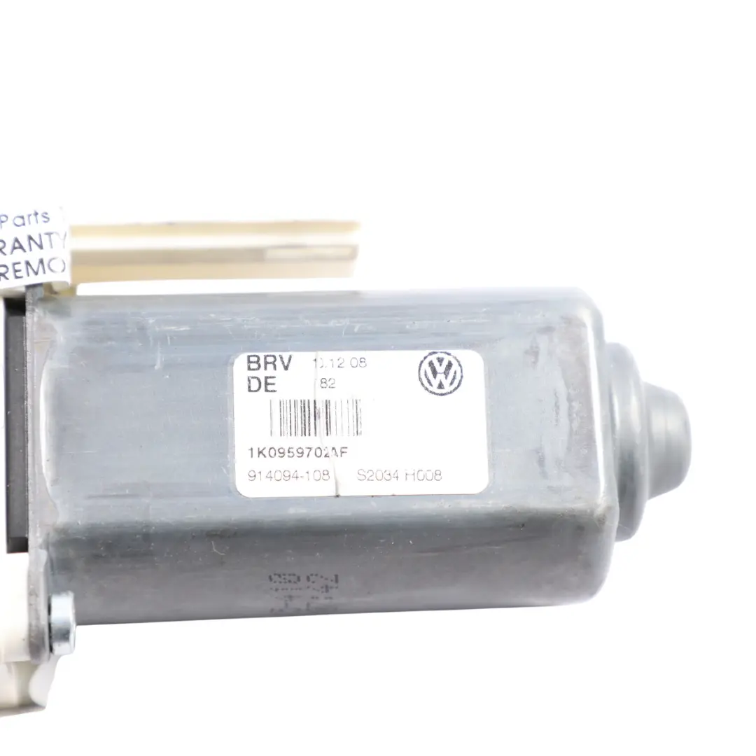 Volkswagen Golf 1K Fensterheber Vorne Links Regler Motor - SKU 1K0959702AF - Teilenummer 1K0959702AF