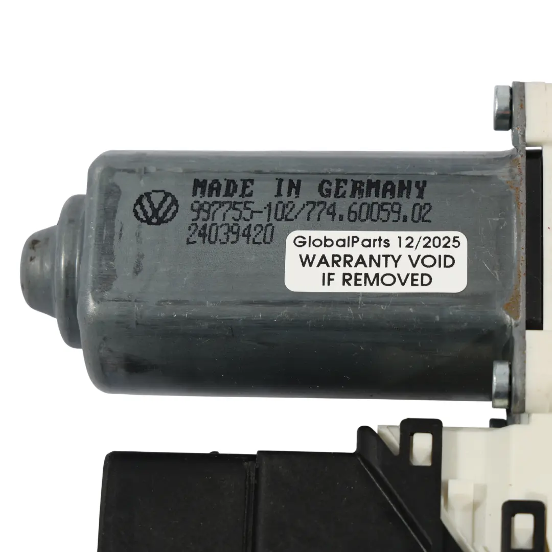 VW Volkswagen Golf Mk6 Moteur De Lève-Vitre Arrière Gauche - SKU 1K0959703AL - Numéro de pièce 1K0959703AL