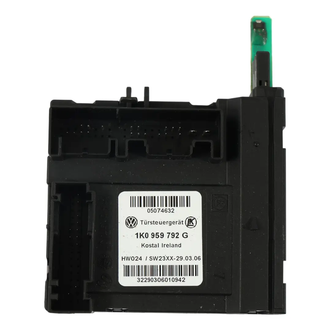 Volkswagen Golf 1K Mk5 Modulo Motore Alzacristalli Anteriore Destro - SKU 1K0959792G - Numero di parte 1K0959792G
