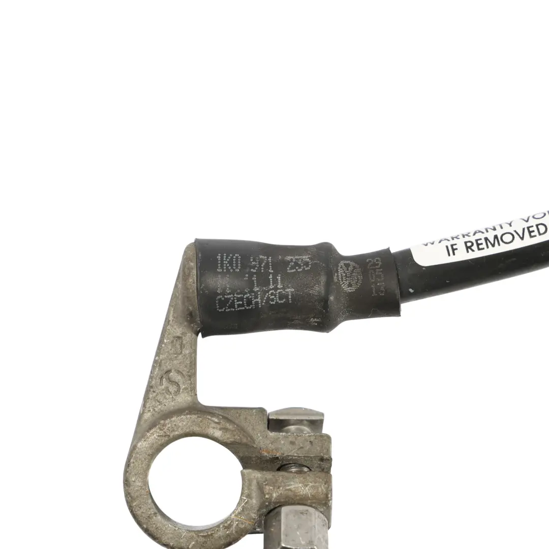 VW Volkswagen Touran 1T Câble De Batterie Négatif - SKU 1K0971235 - Numéro de pièce 1K0971235