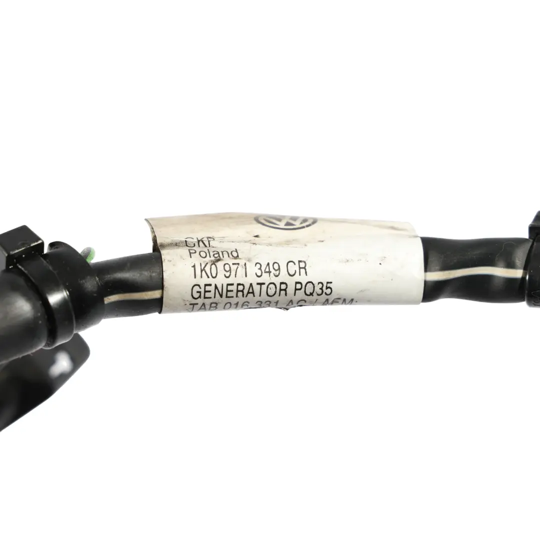 Skoda Octavia 1Z Audi A3 8P Lichtmaschine Kabelbaum Loom Kabel - SKU 1K0971349CR - Teilenummer 1K0971349CR