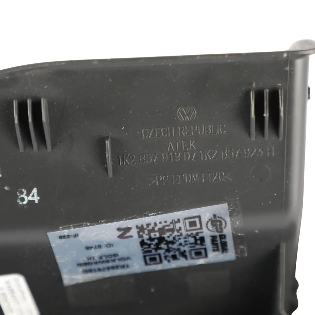 Volkswagen Golf 1K V Storage Box Dashboard Tray Compartment - SKU RHD-1K2857919D - Part number 1K2857919D