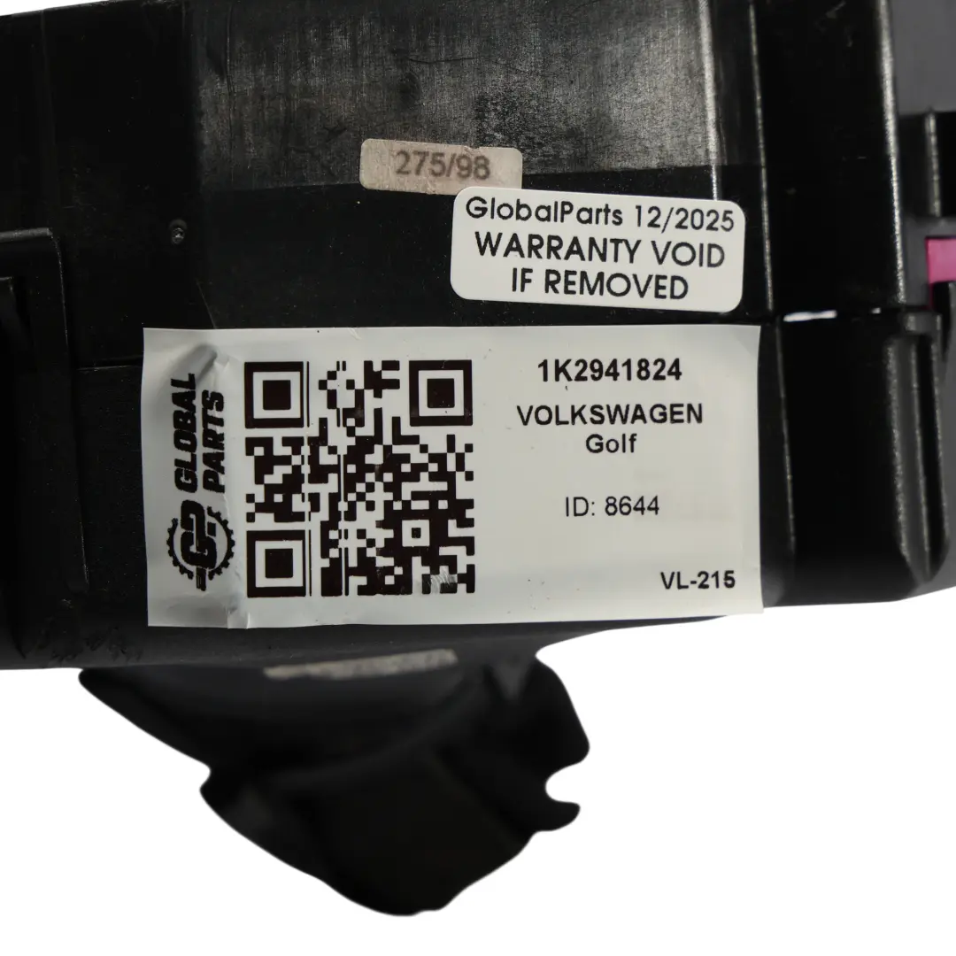 VW Golf V 1K Boîte fusibles Unité contrôle Relais distribution énergie - SKU 1K2941824 - Numéro de pièce 1K2941824