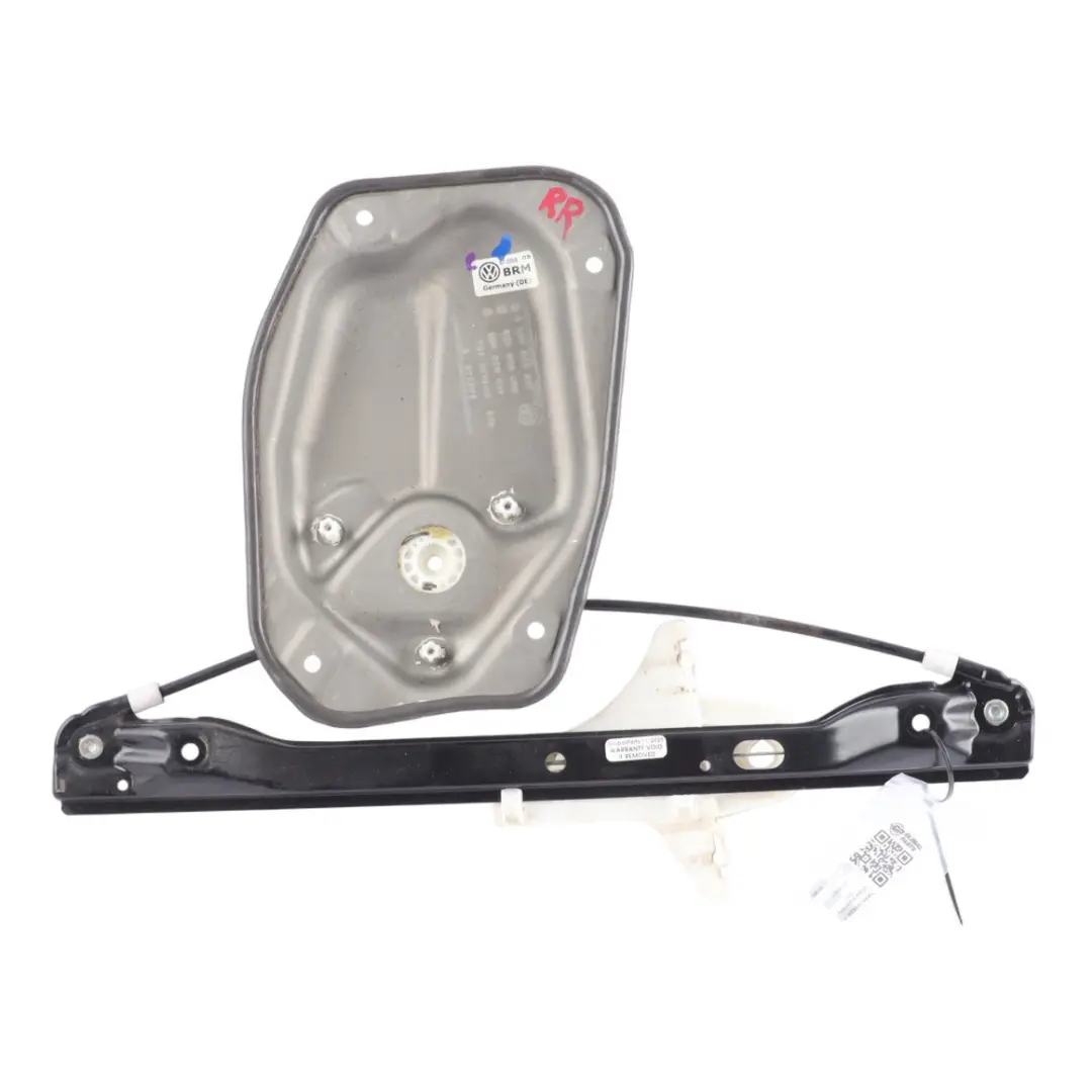 VW Volkswagen Golf Mk5 1K Meccanismo Alzacristalli Posteriore Destro - SKU 1K4839462A-1 - Numero di parte 1K4839462A