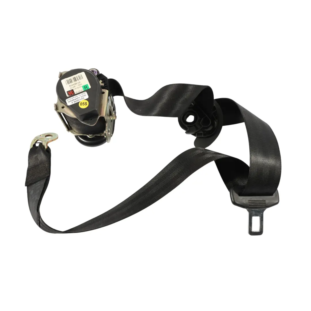 Mk5 Mk6 Seat Belt Front Right O/S Seatbelt Black to Volkswagen VW Golf with Part number 1K4857706D Volkswagen VW Golf Mk5 Mk6 Seat Belt Front Right O/S Seatbelt Black - SKU RHD-1K4857706D - Part number 1K4857706D