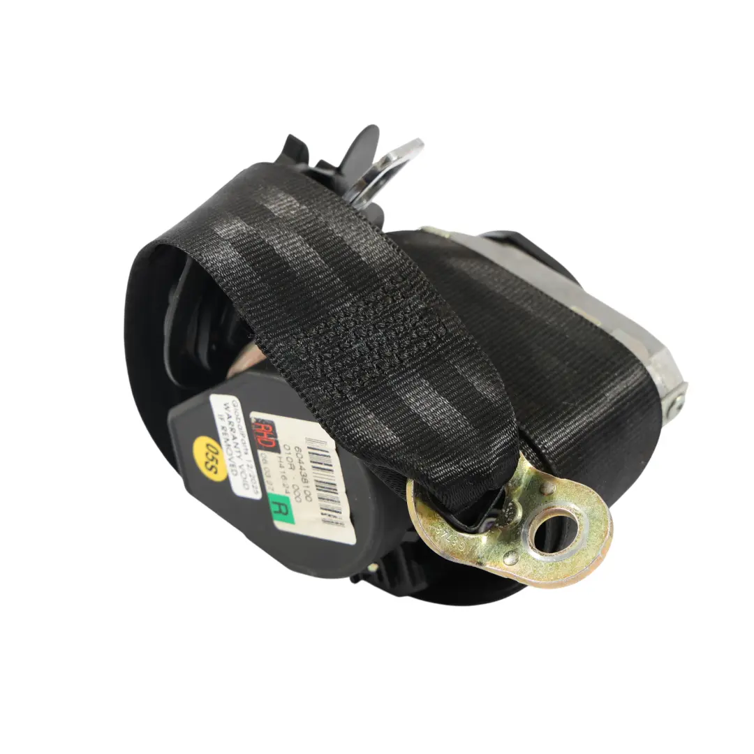 Mk5 Mk6 Seat Belt Front Right O/S Seatbelt Black to Volkswagen VW Golf with Part number 1K4857706D Volkswagen VW Golf Mk5 Mk6 Seat Belt Front Right O/S Seatbelt Black - SKU RHD-1K4857706D - Part number 1K4857706D