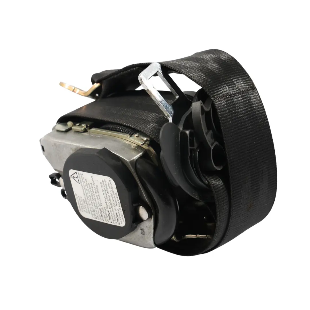 Volkswagen VW Golf Mk5 Mk6 Seat Belt Front Right O/S Seatbelt Black - SKU RHD-1K4857706D - Part number 1K4857706D