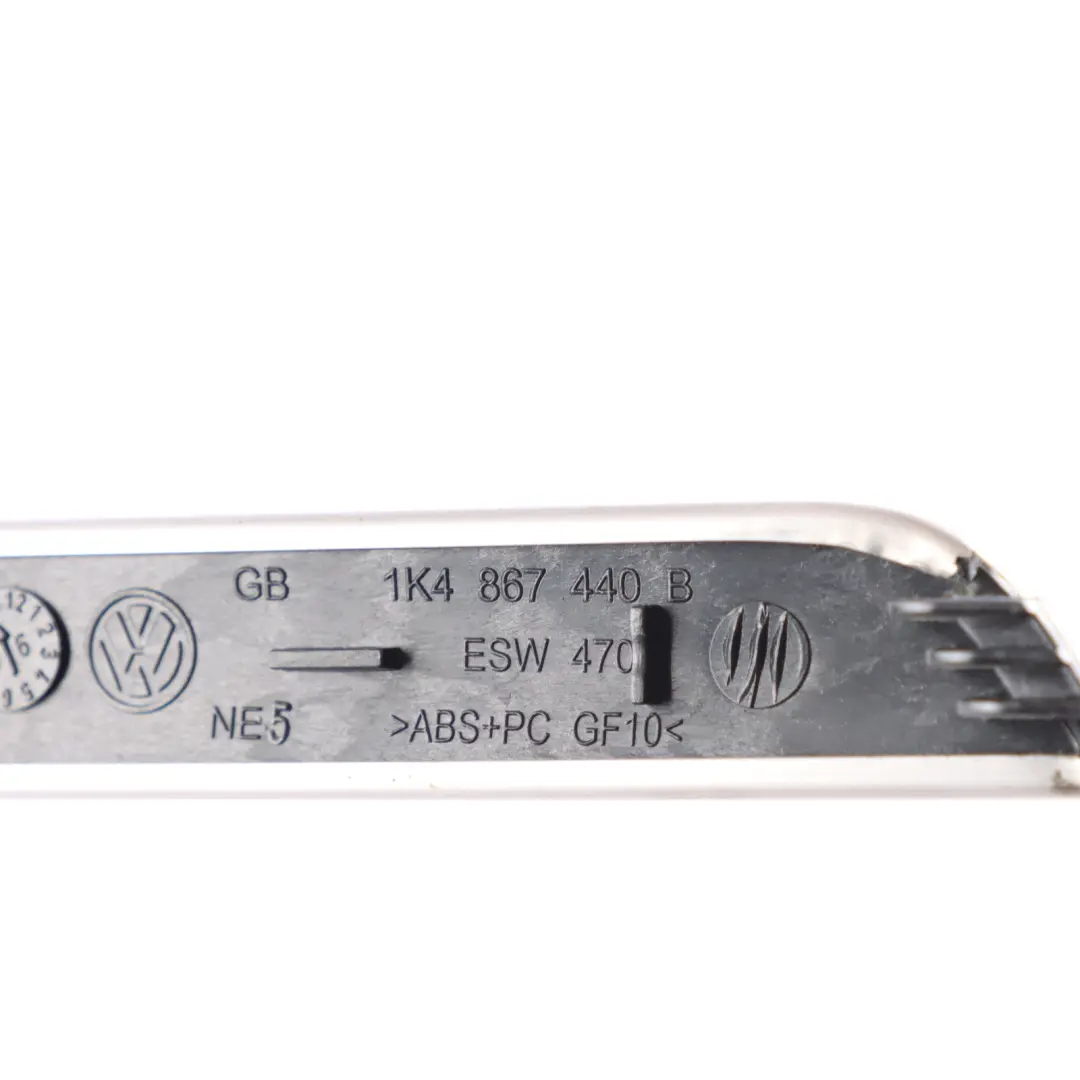 VW Golf Mk5 Door Card Trim Strip Moulding Front Right O/S Aluminium - SKU 1K4867440B - Part number 1K4867440B