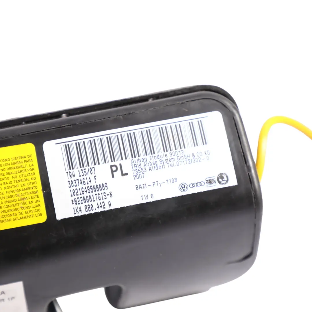 1P Audi A3 8P Rear Seat Bench Bolster Air Module Right O/S to Seat Leon with Part number 1K4880442A Seat Leon 1P Audi A3 8P Rear Seat Bench Bolster Air Module Right O/S - SKU 1K4880442A - Part number 1K4880442A