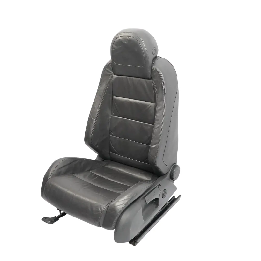 Volkswagen Golf GTI Mk5 5Dr Sitz Vorne Links Beheizt Leder Anthrazit - SKU 1K4881805GE-1 - Teilenummer 1K4881805GE