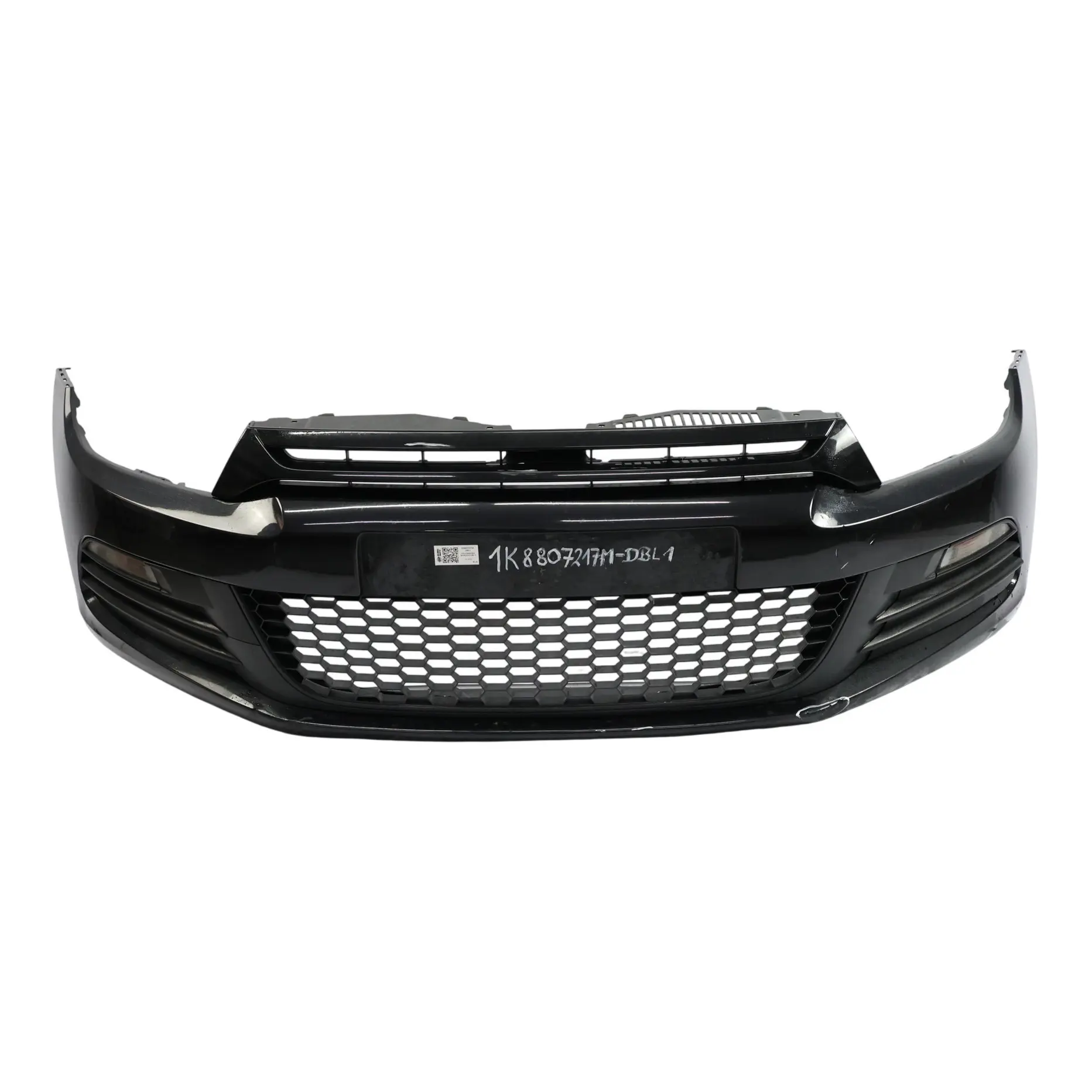 Volkswagen VW Scirocco Mk3 Front Bumper Trim Panel Covering Deep Black - C9X