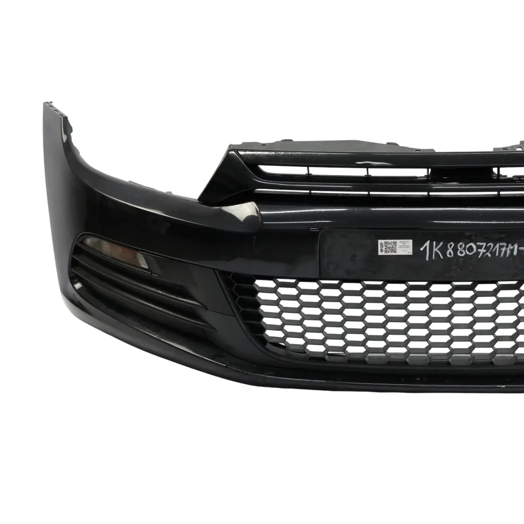Mk3 Front Bumper Trim Panel Covering Deep Black - C9X to Volkswagen VW Scirocco with Part number 1K8807217M Volkswagen VW Scirocco Mk3 Front Bumper Trim Panel Covering Deep Black - C9X - SKU 1K8807217M-DBL1 - Part number 1K8807217M