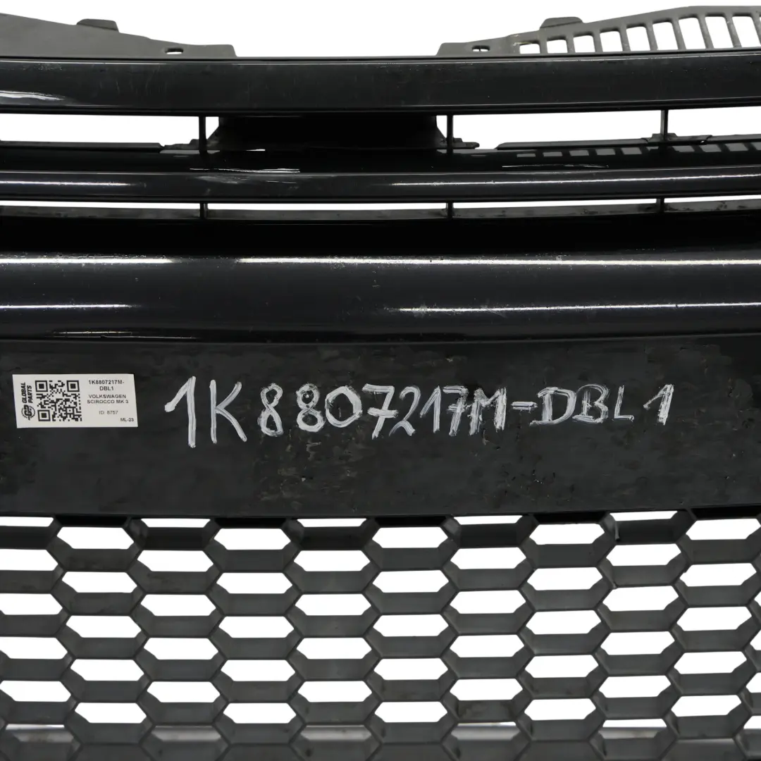 Volkswagen VW Scirocco Mk3 Zderzak Przedni Deep Black Czarny - C9X - SKU 1K8807217M-DBL1 - Numer Części 1K8807217M
