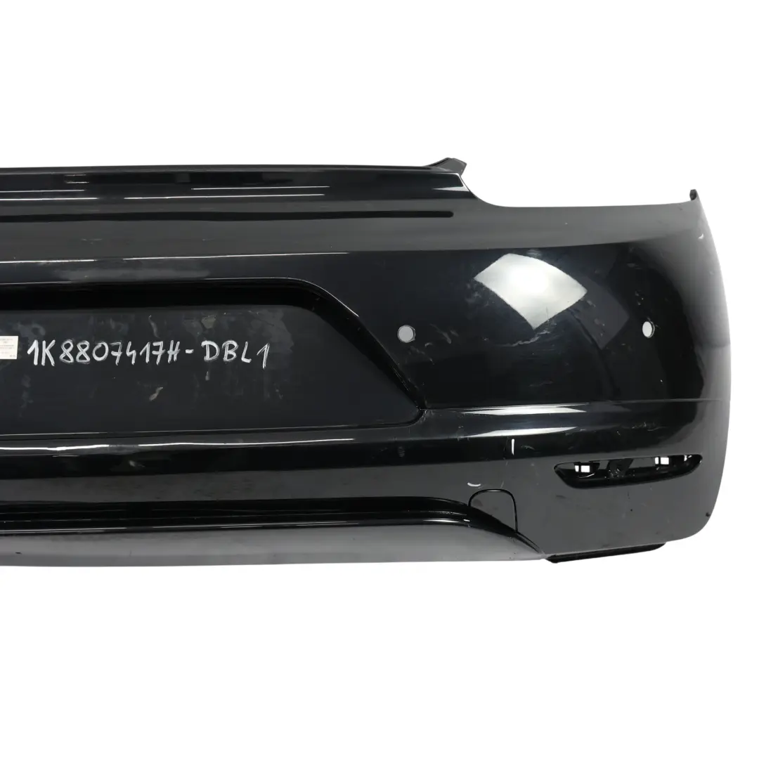 Mk3 Bumper Rear Trim Panel Cover Deep Black C9X to Volkswagen VW Scirocco with Part number 1K8807417H Volkswagen VW Scirocco Mk3 Bumper Rear Trim Panel Cover Deep Black C9X - SKU 1K8807417H-DBL1 - Part number 1K8807417H