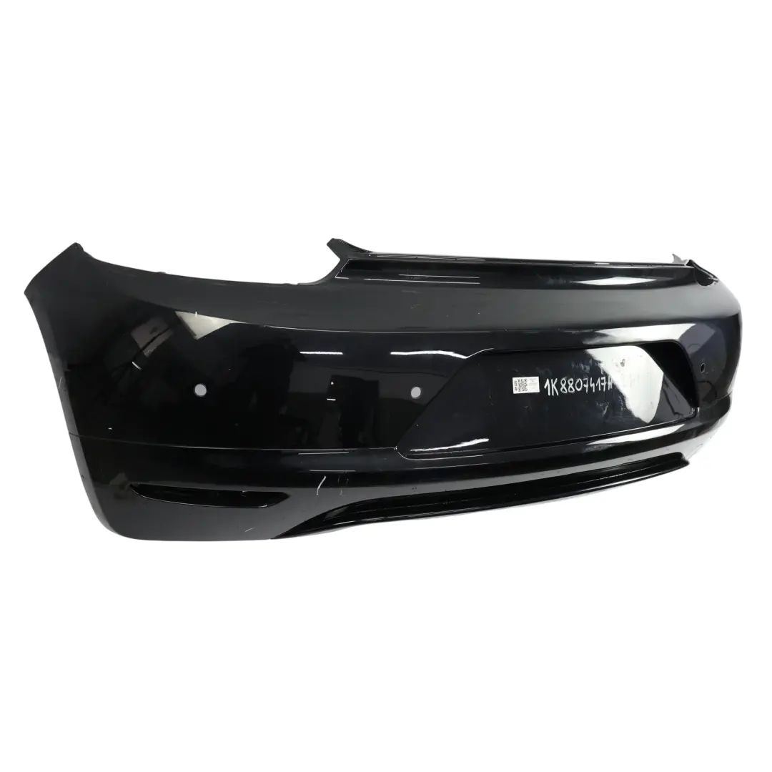 Volkswagen VW Scirocco Mk3 Bumper Rear Trim Panel Cover Deep Black C9X - SKU 1K8807417H-DBL1 - Part number 1K8807417H