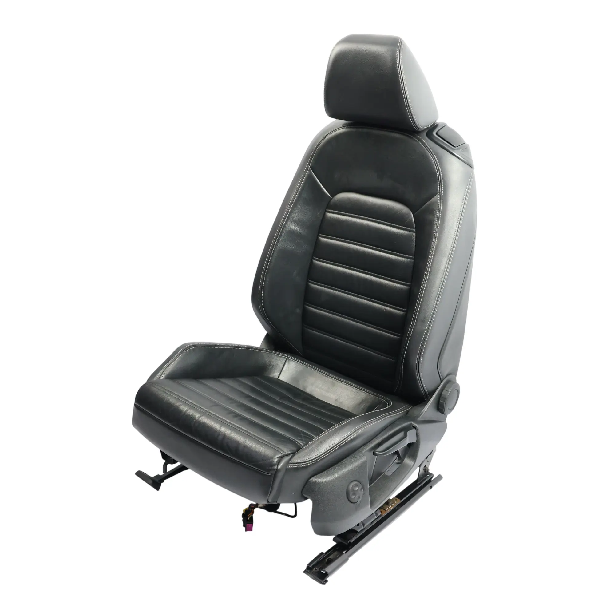 Volkswagen Scirocco Mk3 3 Door Front Seat Heated Leather Black Left N/S