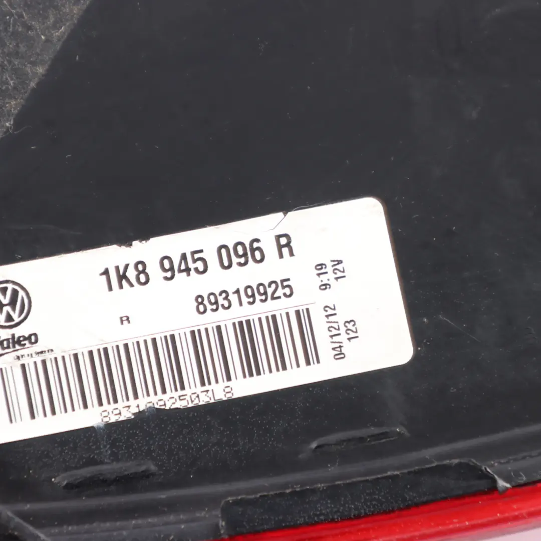 Mk3 Rear Tail Light Lamp Outer Right O/S to VW Volkswagen Scirocco with Part number 1K8945096R VW Volkswagen Scirocco Mk3 Rear Tail Light Lamp Outer Right O/S - SKU 1K8945096R-1 - Part number 1K8945096R
