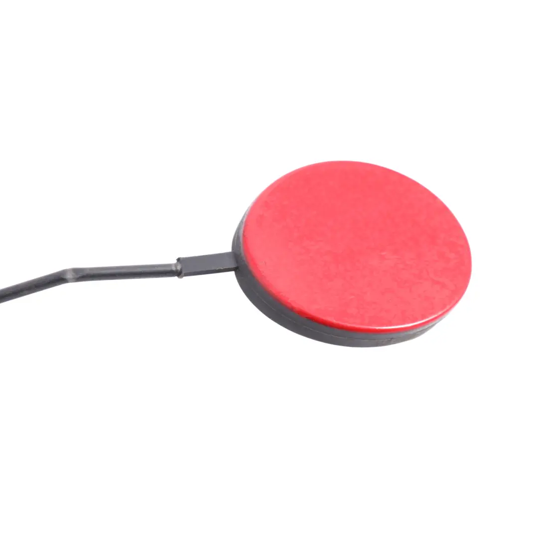 Seat Leon 1P Mk2 Rear Bumper Tow Eye Cover Cap Emotion Red - S3H - SKU 1P0807441B-EMR - Part number 1P0807441B