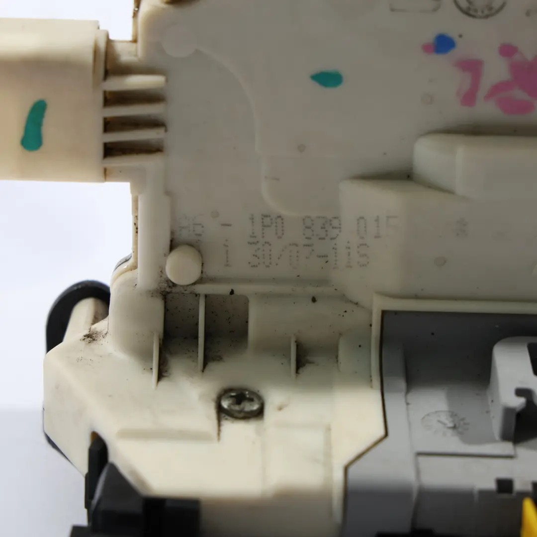 Seat Leon Mk2 1P Hintere Tür Schloss Catch Latch Mechanismus Links - SKU 1P0839015 - Teilenummer 1P0839015