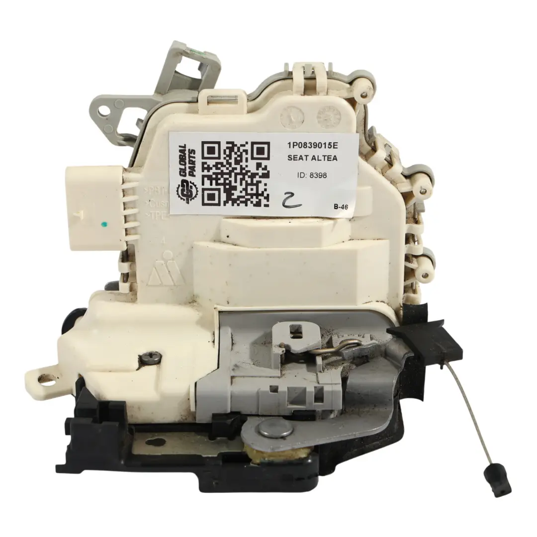 Zamek Zatrzask Drzwi Lewy Tył Tylny do Seat Altea o numerze 1P0839015E Seat Altea Zamek Zatrzask Drzwi Lewy Tył Tylny - SKU 1P0839015E - Numer Części 1P0839015E