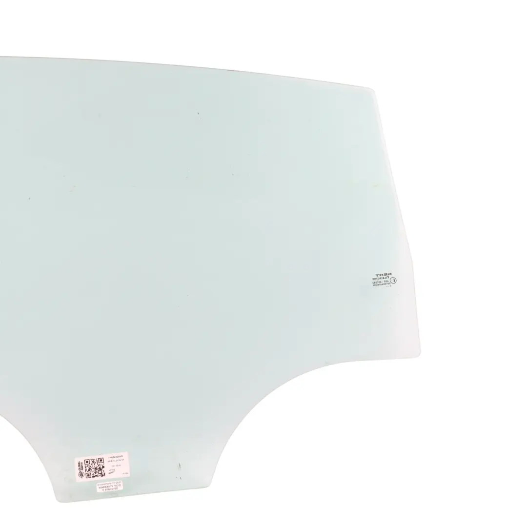 Seat Leon 1P II 5D Rear Door Window Glass Glazing AS2 Green Right O/S - SKU 1P0845206B - Part number 1P0845206B