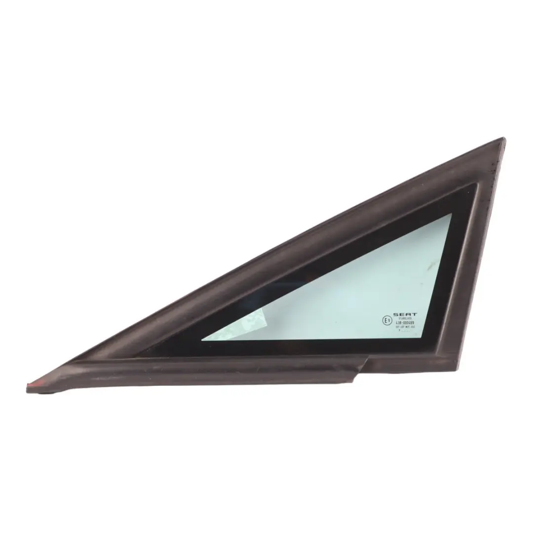 Seat Leon 1P Mk2 Vetro Fisso Triangolare Porta Anteriore Sinistra AS2 - SKU 1P0845411A - Numero di parte 1P0845411A