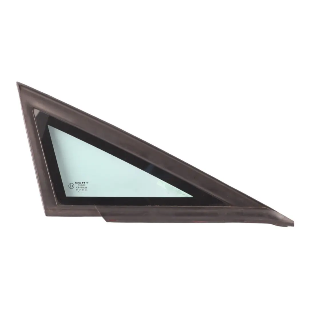 Seat Leon 1P Mk2 Front Door Fixed WIndow Glass Quarter AS2 Right O/S - SKU 1P0845412A - Part number 1P0845412A