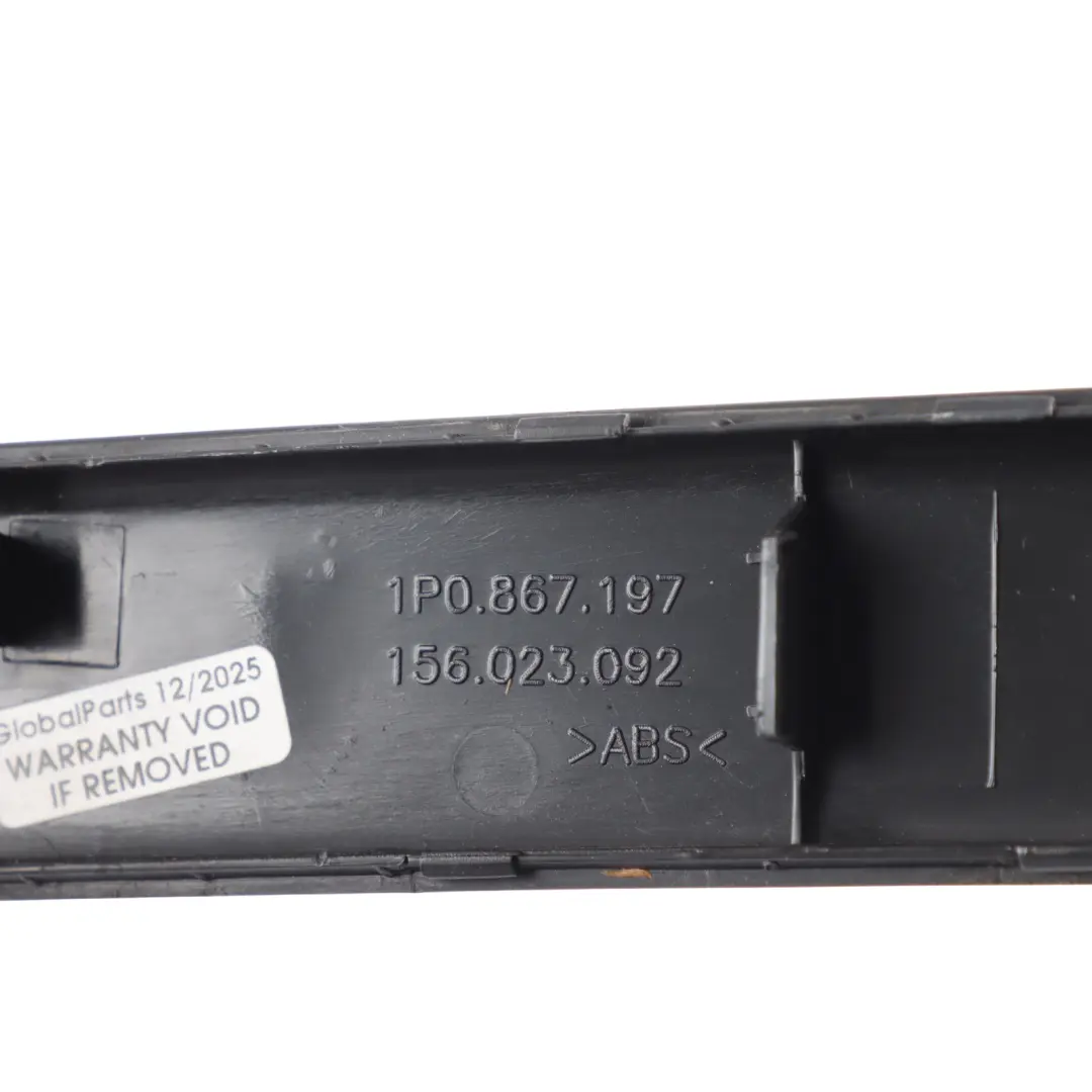 Mk2 1P Door Card Trim Strip Cover Panel Front Left N/S to Seat Leon with Part number 1P0867197 Seat Leon Mk2 1P Door Card Trim Strip Cover Panel Front Left N/S - SKU 1P0867197 - Part number 1P0867197