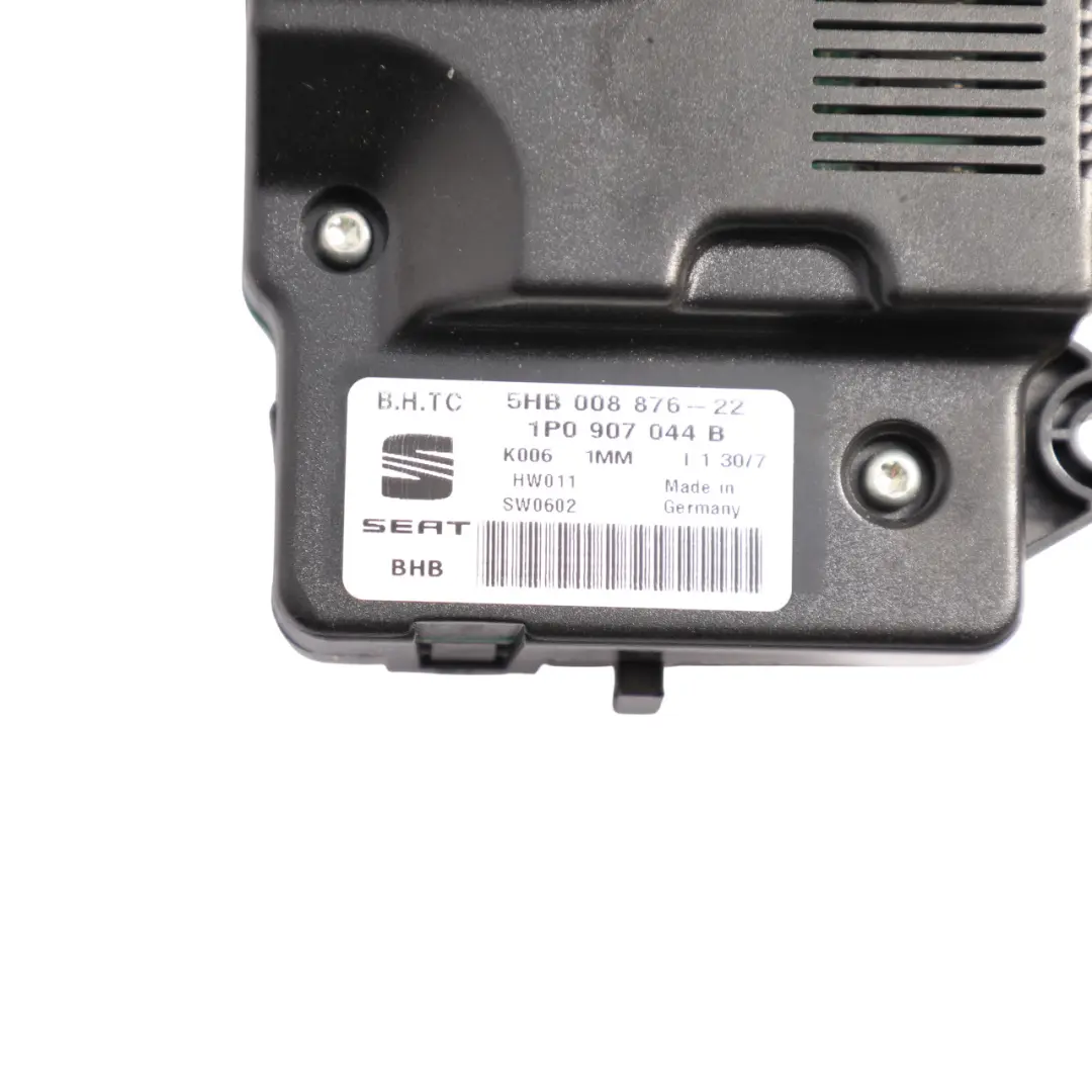 1P Air Conditioning Climate Control Heater Panel Black to Seat Leon with Part number 1P0907044B Seat Leon 1P Air Conditioning Climate Control Heater Panel Black - SKU 1P0907044B - Part number 1P0907044B