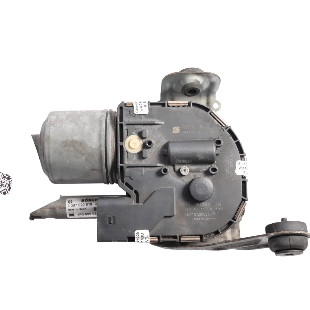 Seat Leon 1P Mk2 Windscreen Wiper Motor Linkage Front Right O/S - SKU 1P0955024B - Part number 1P0955024B