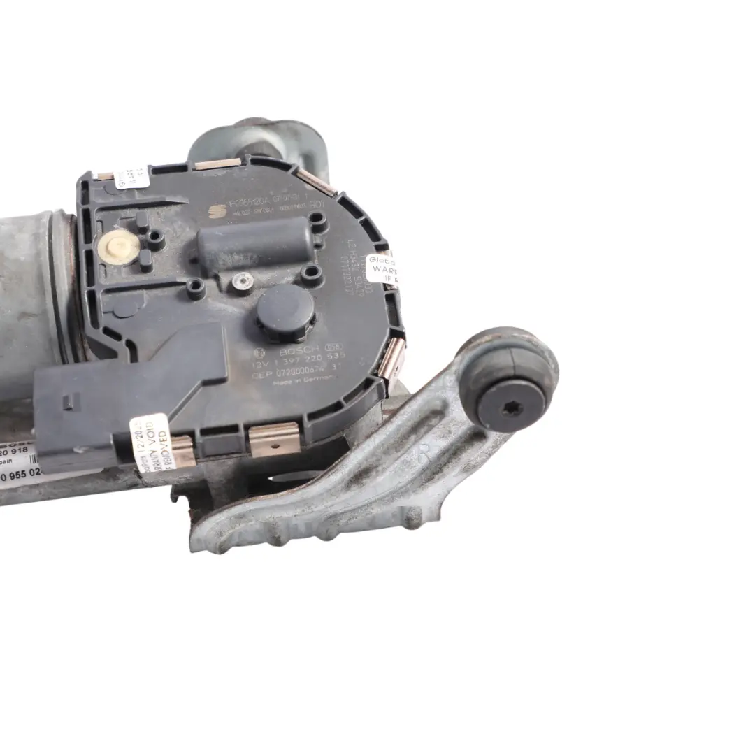 Seat Leon 1P Mk2 Scheibenwischer Motor Gestänge Vorne Rechts - SKU 1P0955024B - Teilenummer 1P0955024B