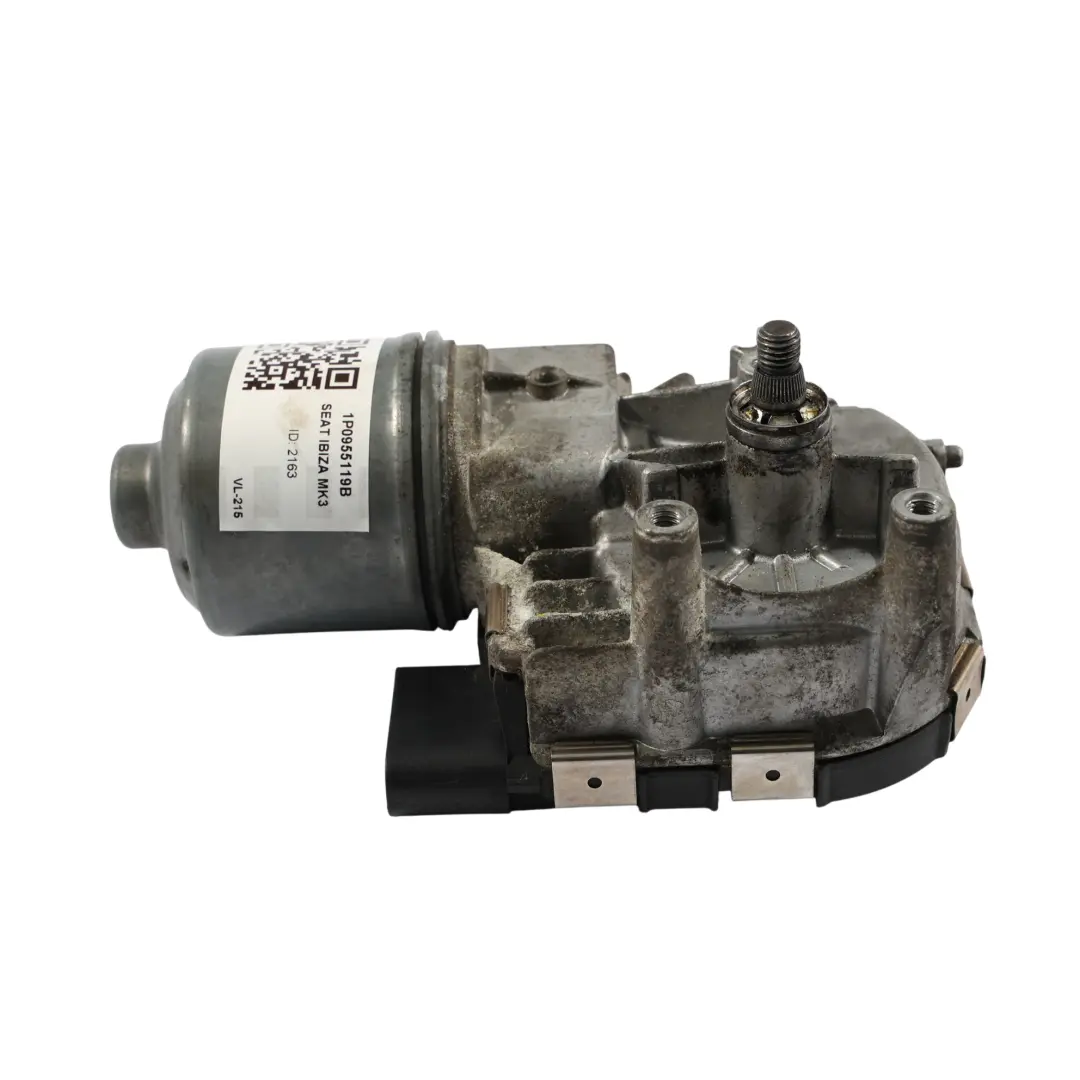 Mk2 1P Moteur De Tringlerie D'Essuie-Glace Avant Gauche pour Seat Leon à propos du numéro de pièce 1P0955119B Seat Leon Mk2 1P Moteur De Tringlerie D'Essuie-Glace Avant Gauche - SKU 1P0955119B - Numéro de pièce 1P0955119B
