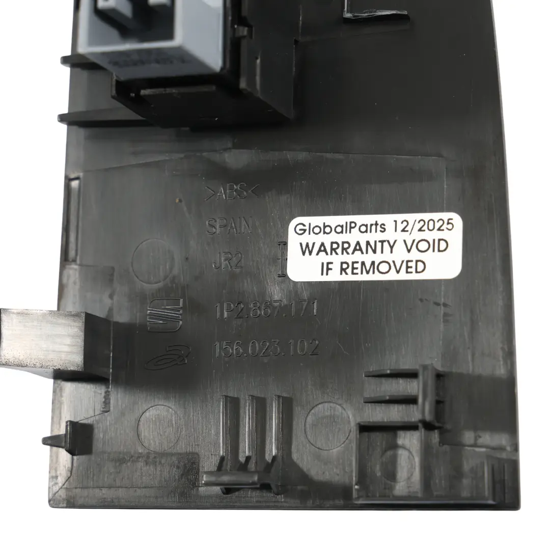 1P Window Lifter Regulator Switch Panel Front Left N/S to Seat Leon with Part number 1P2867171 Seat Leon 1P Window Lifter Regulator Switch Panel Front Left N/S - SKU RHD-1P2867171 - Part number 1P2867171