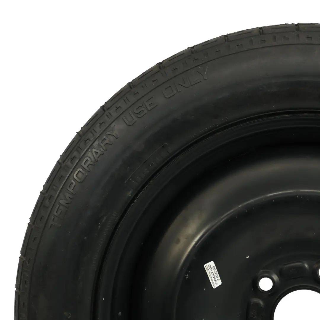 Llanta De Repuesto Acero R16 Neumático 125/85 Pirelli 1S71MH-06177 para Ford Focus 2 con número de pieza 1S71MH06177 Ford Focus 2 Llanta De Repuesto Acero R16 Neumático 125/85 Pirelli 1S71MH-06177 - SKU 1S71MH06177 - Número de pieza 1S71MH06177