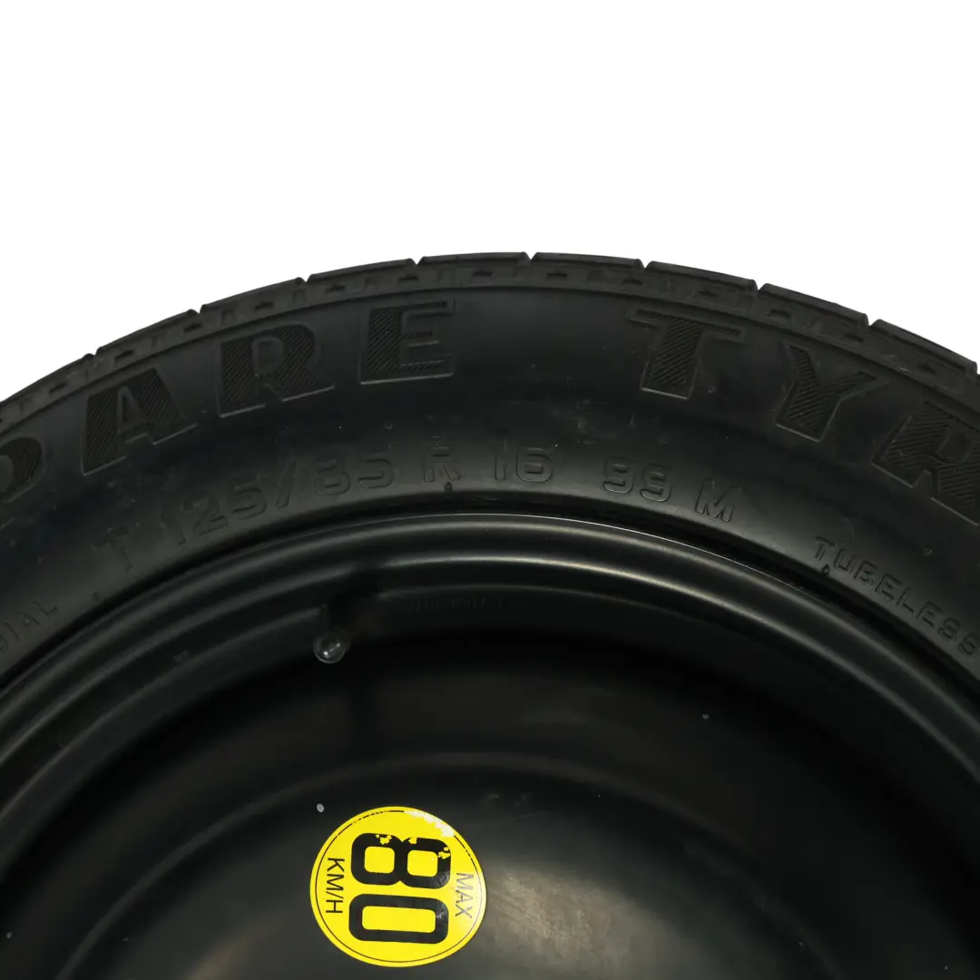 Ford Focus 2 Llanta De Repuesto Acero R16 Neumático 125/85 Pirelli 1S71MH-06177 - SKU 1S71MH06177 - Número de pieza 1S71MH06177