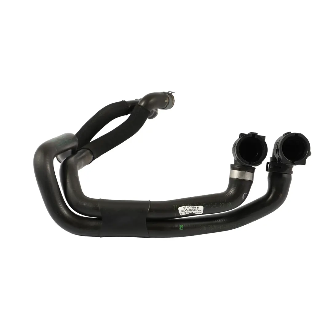 Volkswagen Touran Wasserkühlung Schläuche Kühlmittelrohre Leitungen - SKU 1T0121156AQ - Teilenummer 1T0121156AQ