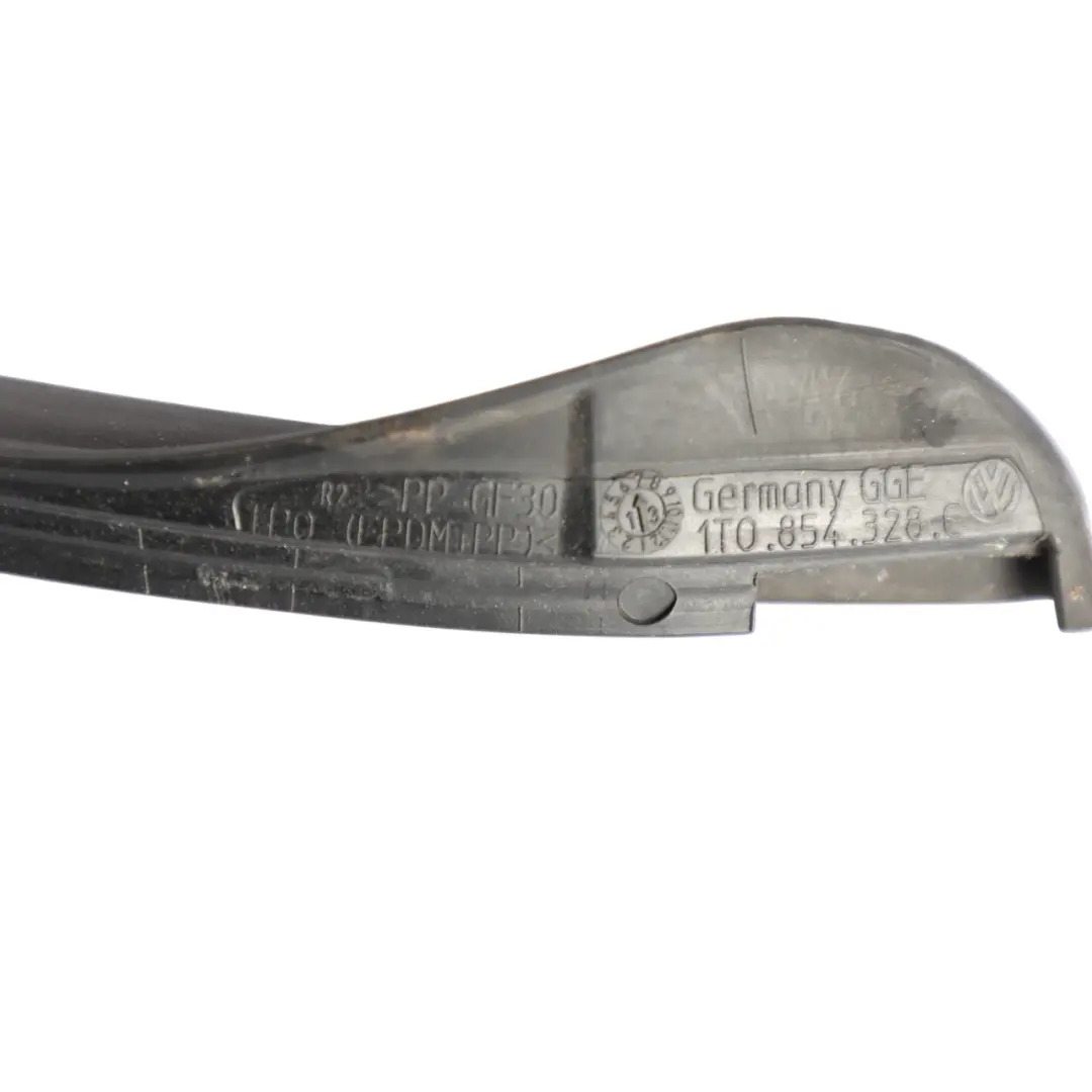 Windscreen Trim Strip Front Right O/S Moulding to Volkswagen Touran 1T with Part number 1T0854328C Volkswagen Touran 1T Windscreen Trim Strip Front Right O/S Moulding - SKU 1T0854328C - Part number 1T0854328C