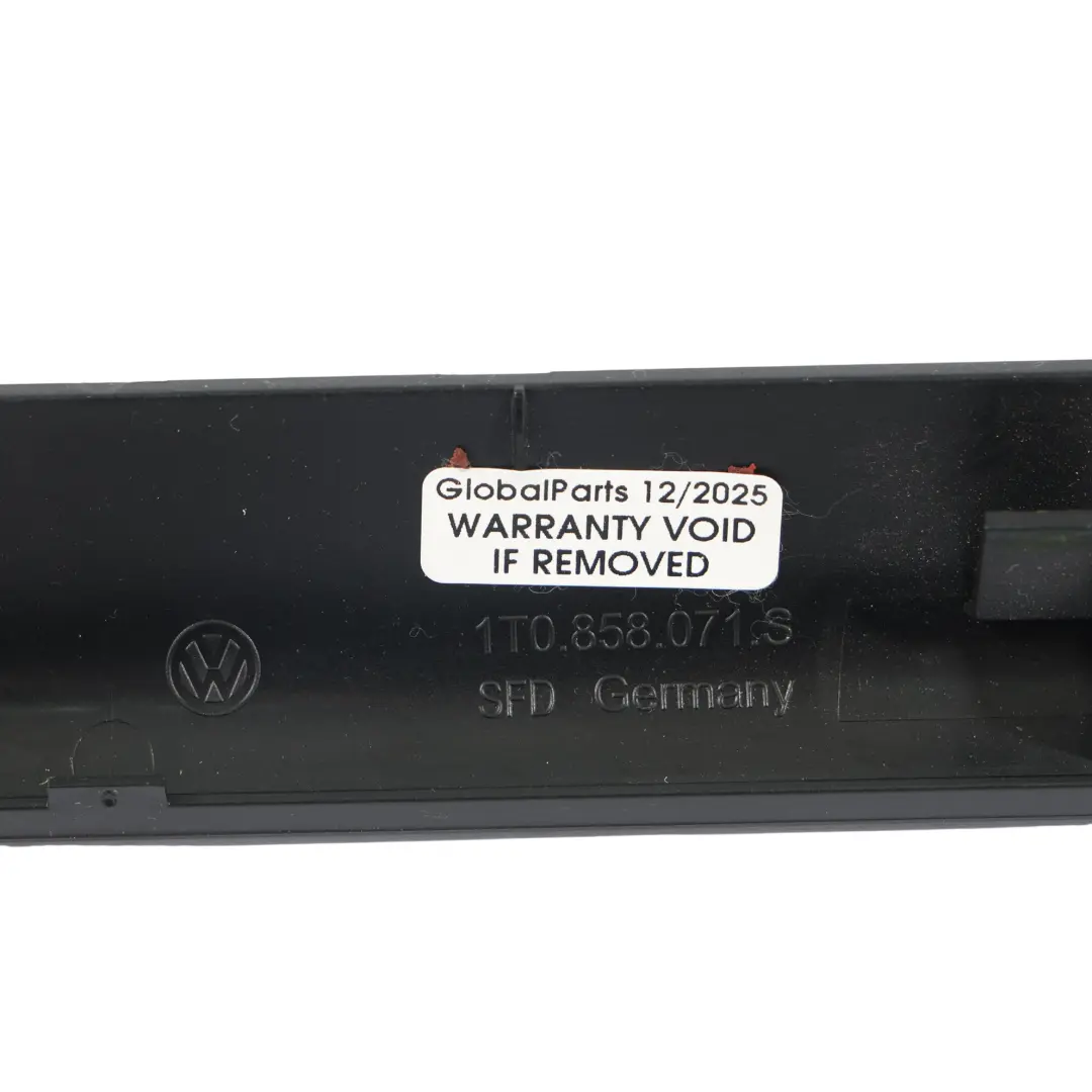 Support Garniture Cadre Fixation Autoradio Climatisation pour VW Touran 1T à propos du numéro de pièce 1T0858071S VW Touran 1T Support Garniture Cadre Fixation Autoradio Climatisation - SKU 1T0858071S - Numéro de pièce 1T0858071S