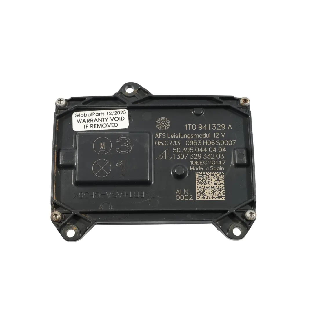 Volkswagen Touran 1T Luz Delantera LED DRL Faro Esquinero Balasto - SKU 1T0941329A - Número de pieza 1T0941329A