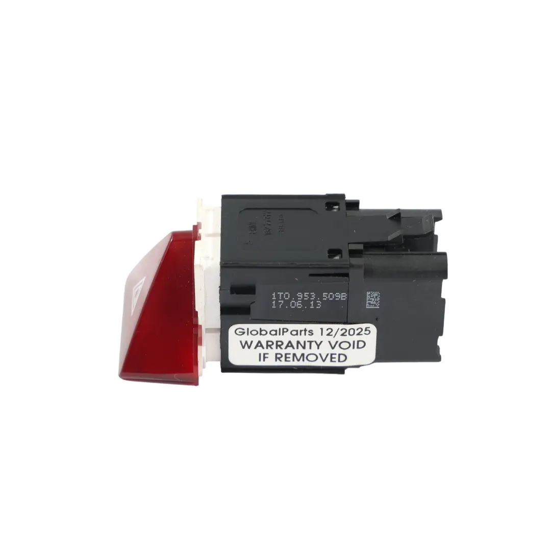 Advertencia Luz De Emergencia Interruptor Botón Unidad para VW Touran 1T con número de pieza 1T0953509B VW Touran 1T Advertencia Luz De Emergencia Interruptor Botón Unidad - SKU 1T0953509B - Número de pieza 1T0953509B