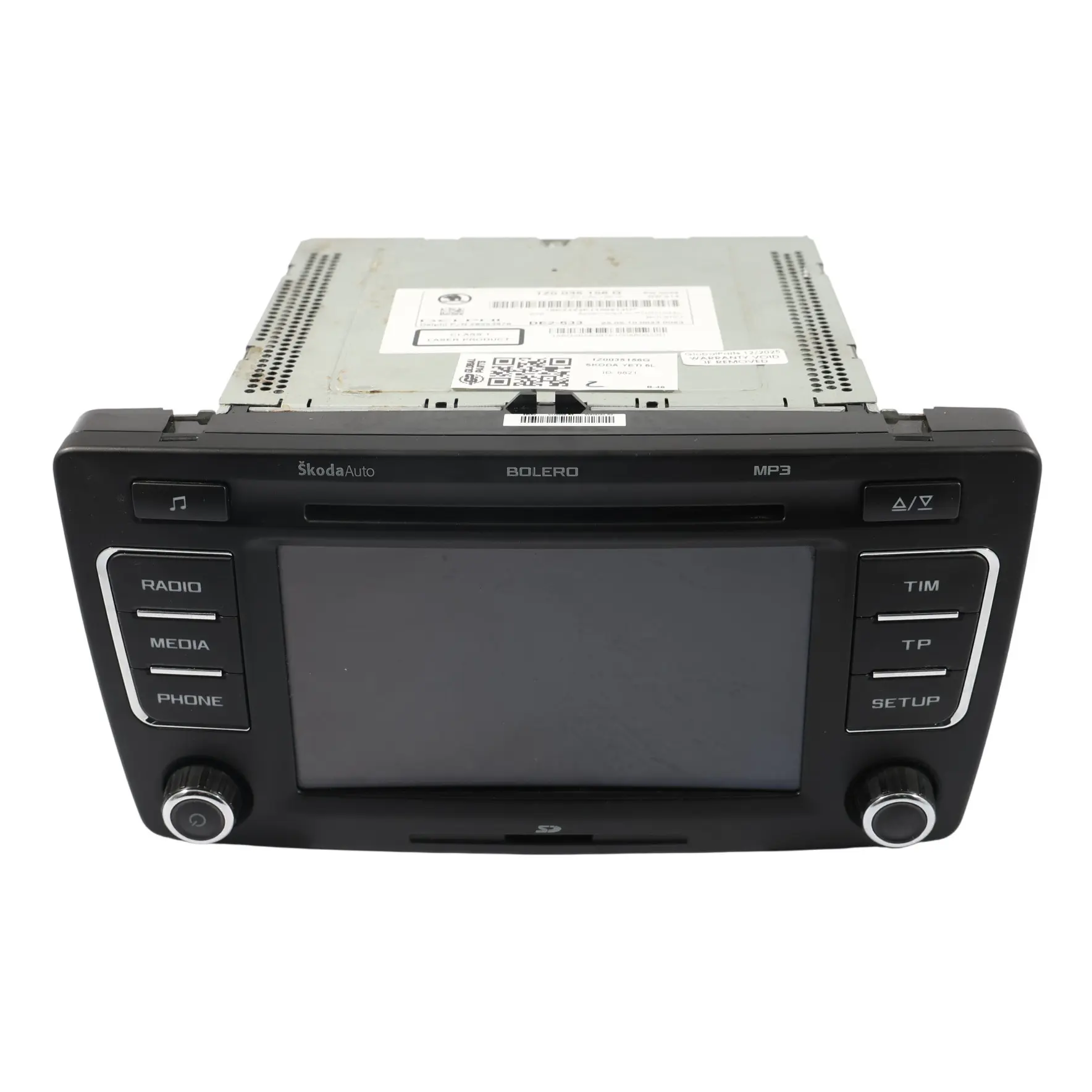 Skoda Yeti 5L Autoradio Multimédia Bolero Avec Lecteur CD MP3 1Z0035156G