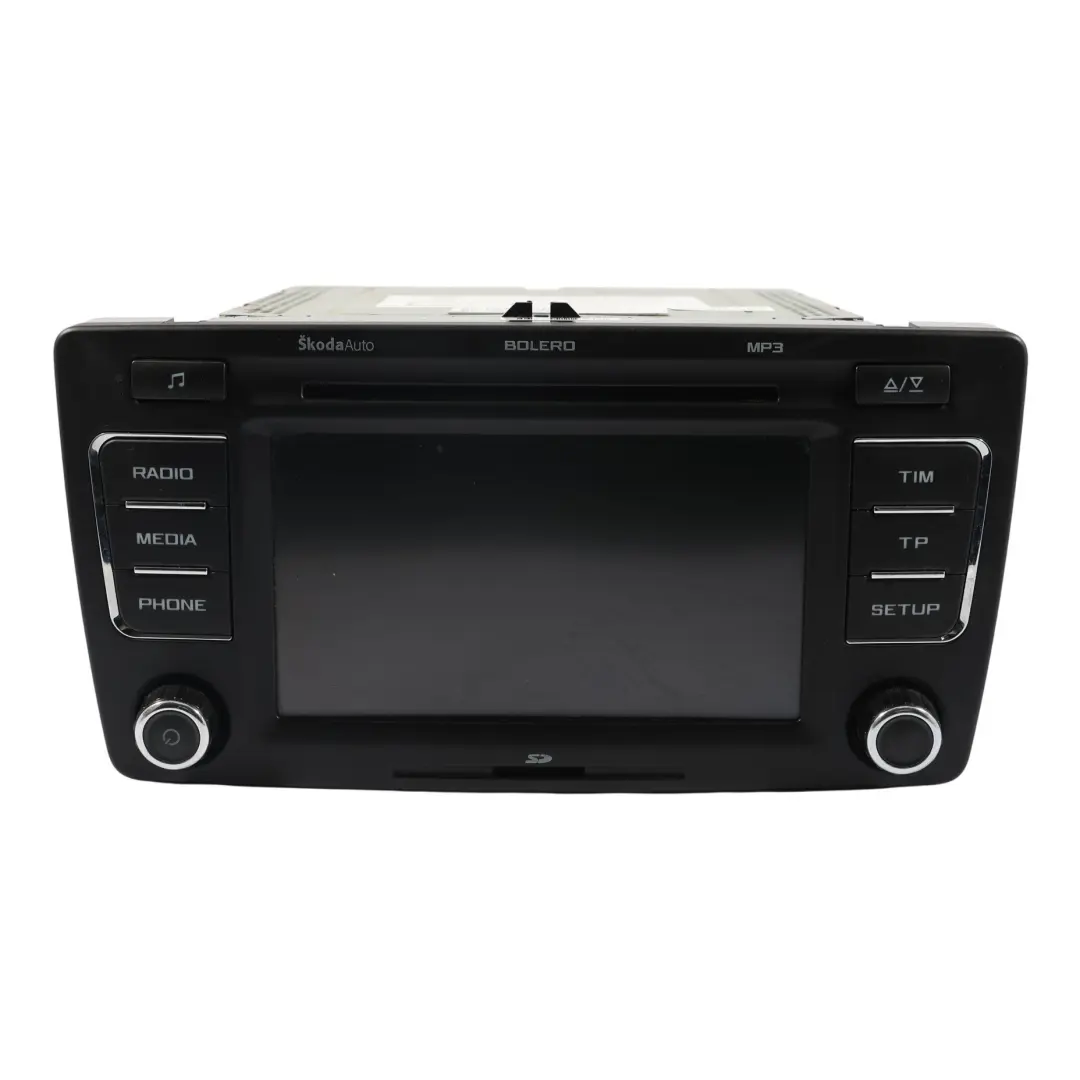 Multimedia Hauptgerät Bolero Radio CD MP3 für Skoda Yeti 5L mit Teilenummer 1Z0035156G Skoda Yeti 5L Multimedia Hauptgerät Bolero Radio CD MP3 - SKU 1Z0035156G - Teilenummer 1Z0035156G