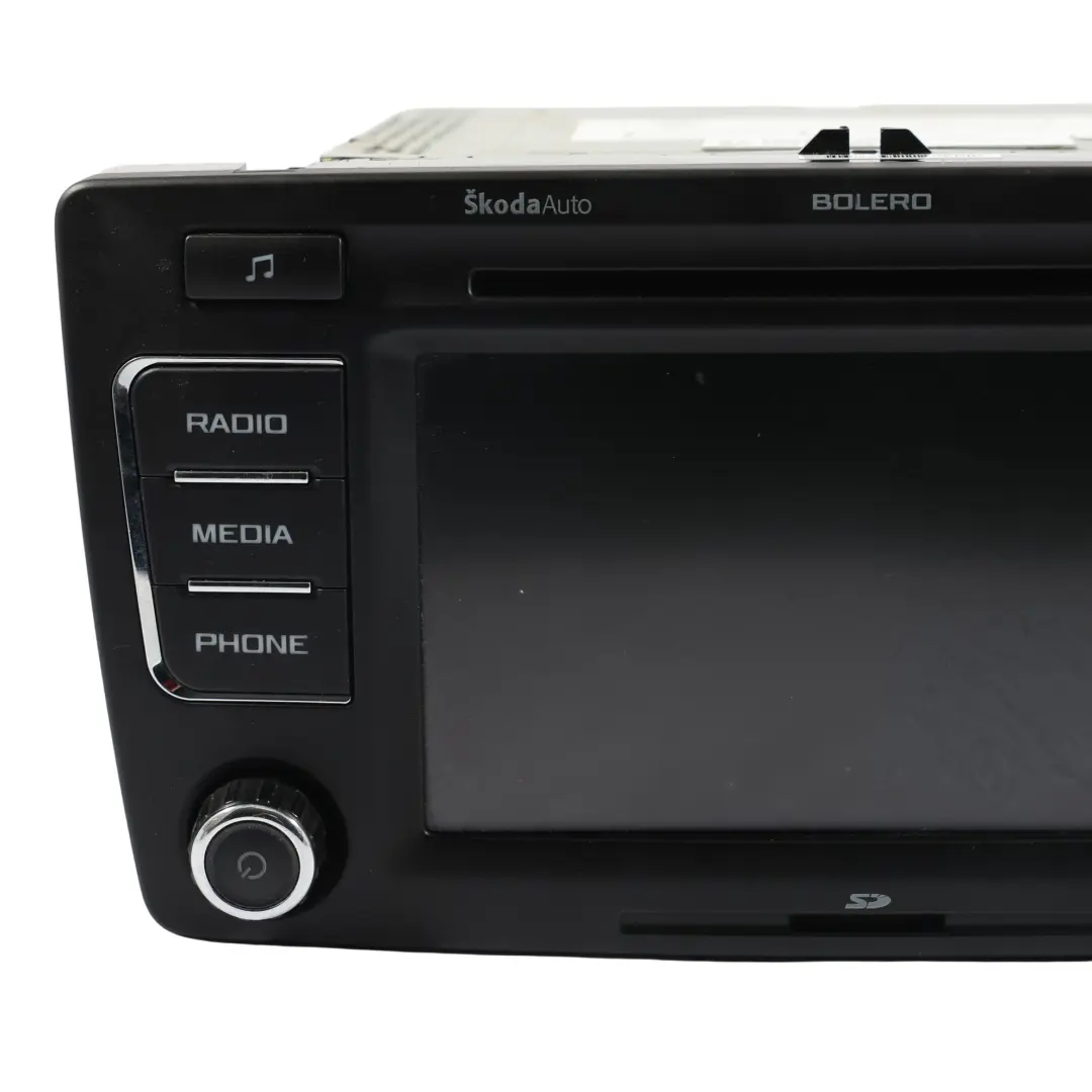 Autoradio Multimédia Bolero Avec Lecteur CD MP3 pour Skoda Yeti 5L à propos du numéro de pièce 1Z0035156G Skoda Yeti 5L Autoradio Multimédia Bolero Avec Lecteur CD MP3 - SKU 1Z0035156G - Numéro de pièce 1Z0035156G