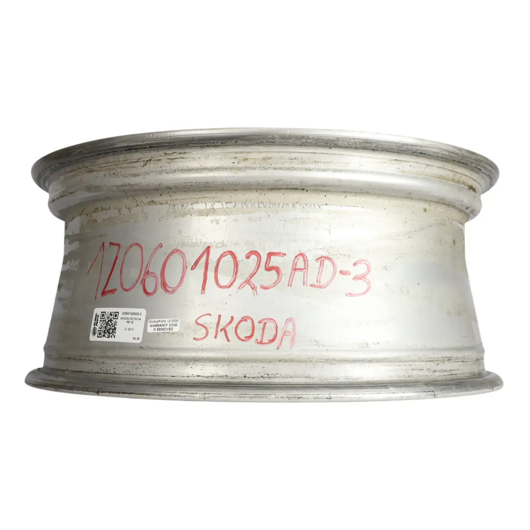 Skoda Octavia RS Mk2 Wheel Alloy Rim Silver 18" 7.5J ET:51 - SKU 1Z0601025AD-3 - Part number 1Z0601025AD