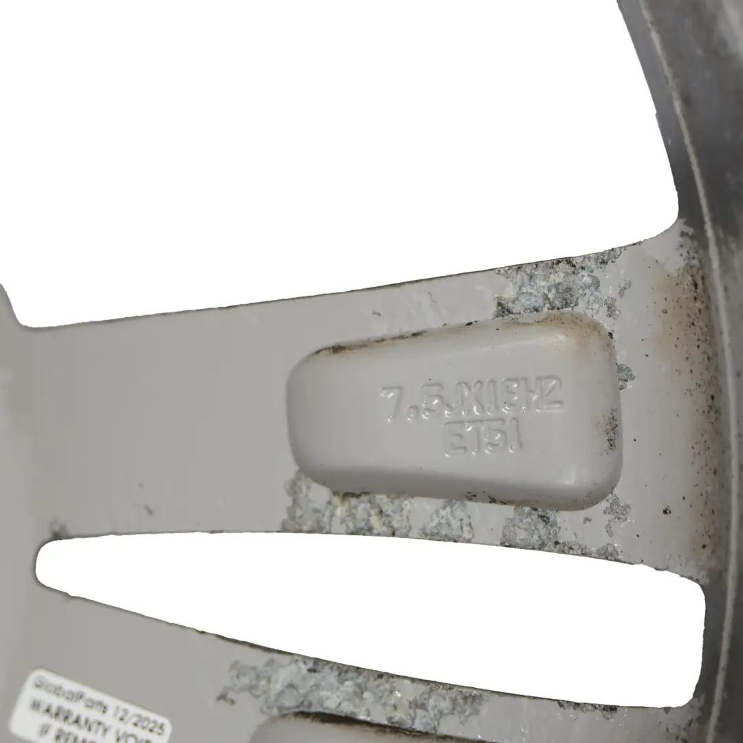 Skoda Octavia RS Mk2 1Z Wheel Rim Alloy 18" 7.5J ET:51 - SKU 1Z0601025AD-4 - Part number 1Z0601025AD