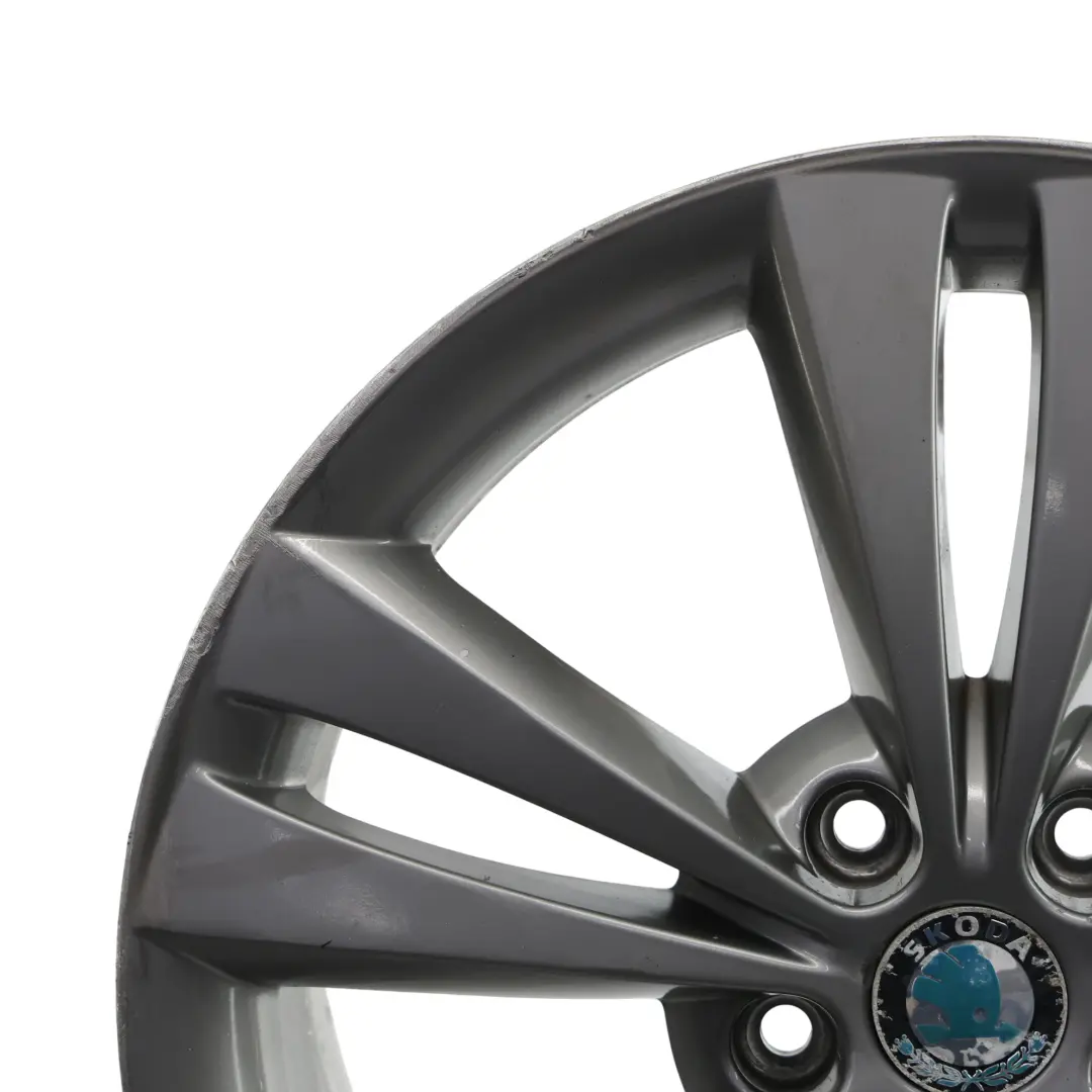 Mk2 1Z Wheel Rim Alloy 18" 7.5J ET:51 to Skoda Octavia RS with Part number 1Z0601025AD Skoda Octavia RS Mk2 1Z Wheel Rim Alloy 18" 7.5J ET:51 - SKU 1Z0601025AD-4 - Part number 1Z0601025AD