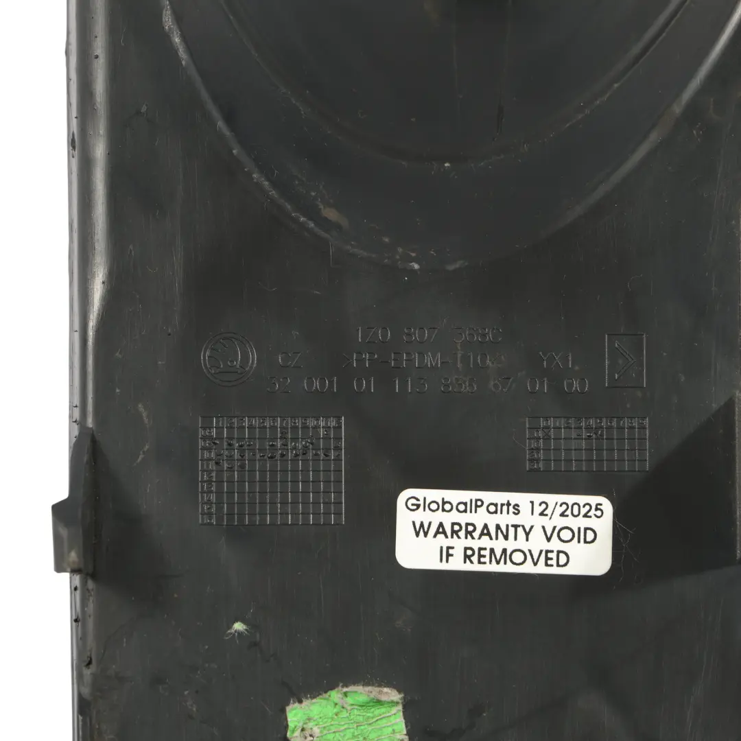 Skoda Octavia 2 Griglia Paraurti Anteriore Sinistra Fendinebbia - SKU 1Z0807368C - Numero di parte 1Z0807368C