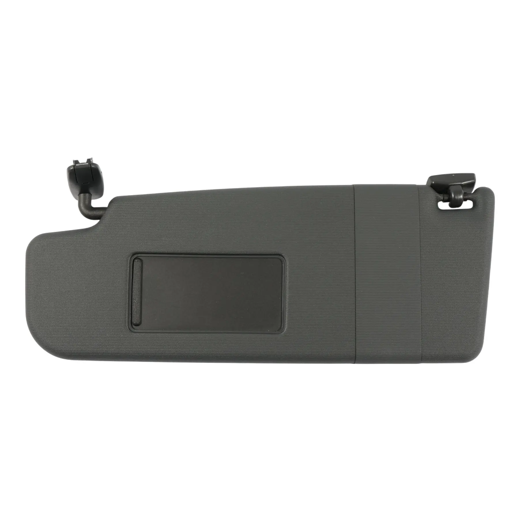 Skoda Octavia II Sun Visor Cover Panel Sunvisor Left N/S Black 1Z0857551BC