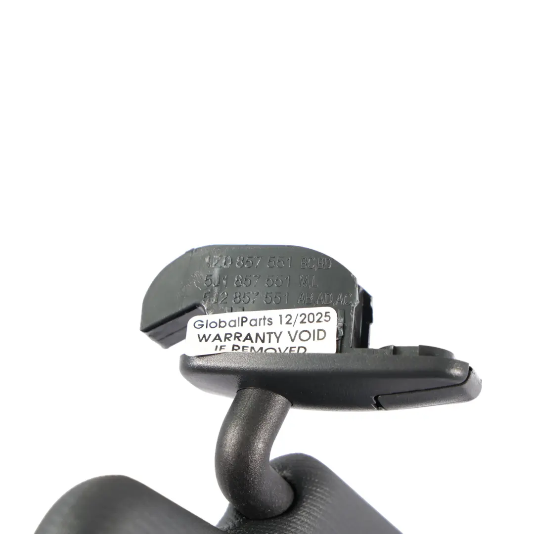 Skoda Octavia II Pannello Copri Visiera Parasole Sinistro Nero - SKU 1Z0857551BC - Numero di parte 1Z0857551BC